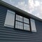 Ekena Millwork Rustic Four Board Joined Board-n-Batten Hand Hewn Faux Wood Shutters, 22W x 36H, PR SHUBJS22X36HHPR - alternate 3